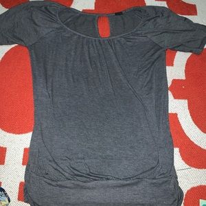Grey maternity shirt